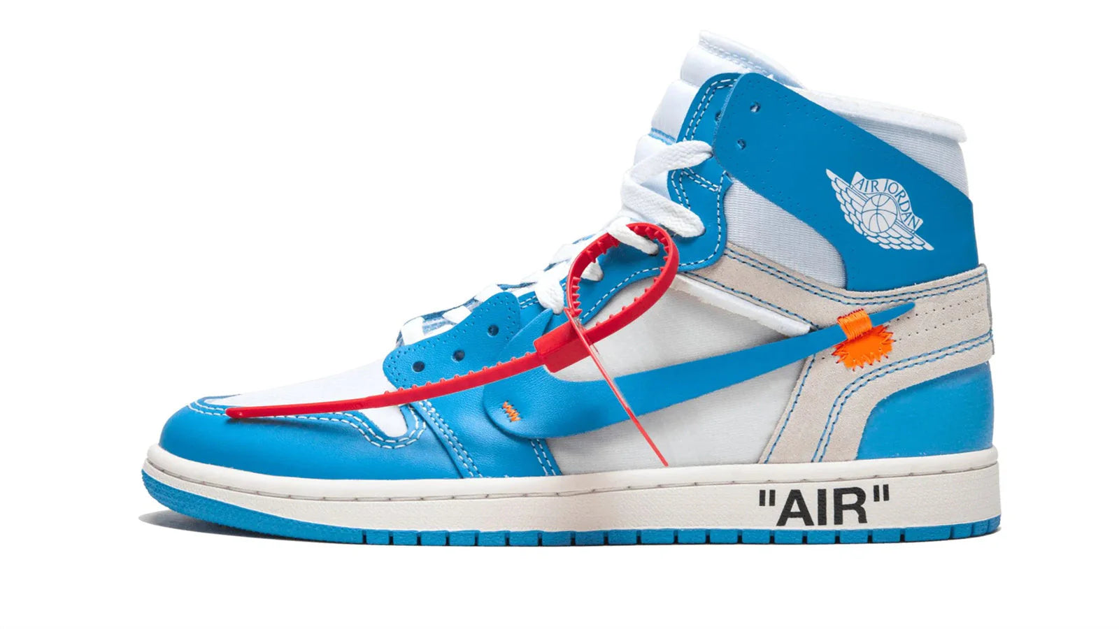 Air Jordan 1 Retro High Off White UNC