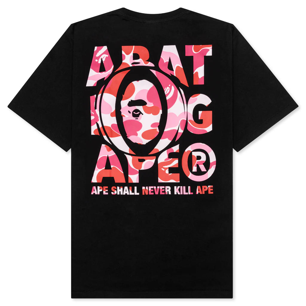 Abc Camo Ape Head Relaxed Fit Tee Black