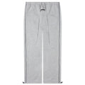 Relaxed Fleece Sweatpant With Piping Concrete Heather Black