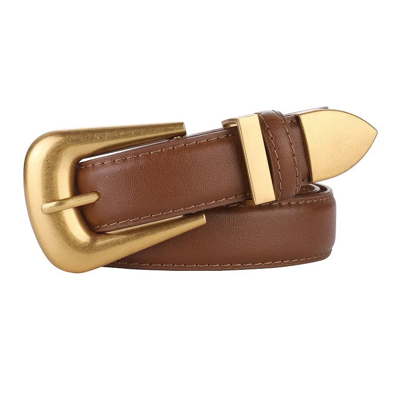 Cinto de Couro Feminino Alba