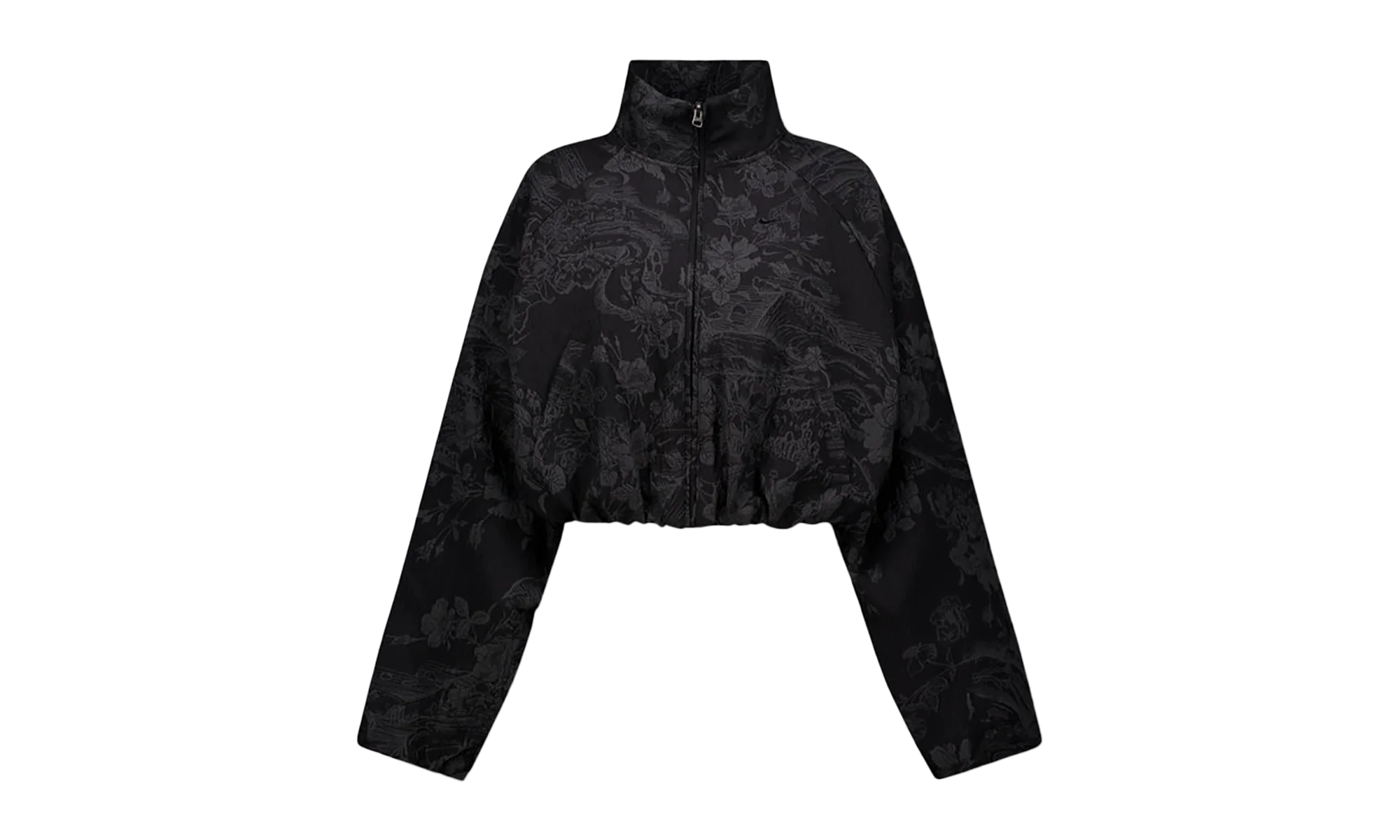 Sportswear Collection Oversized Jacquard Track Jacket WMNS "Black / Anthracite / Black" HF9579 010
