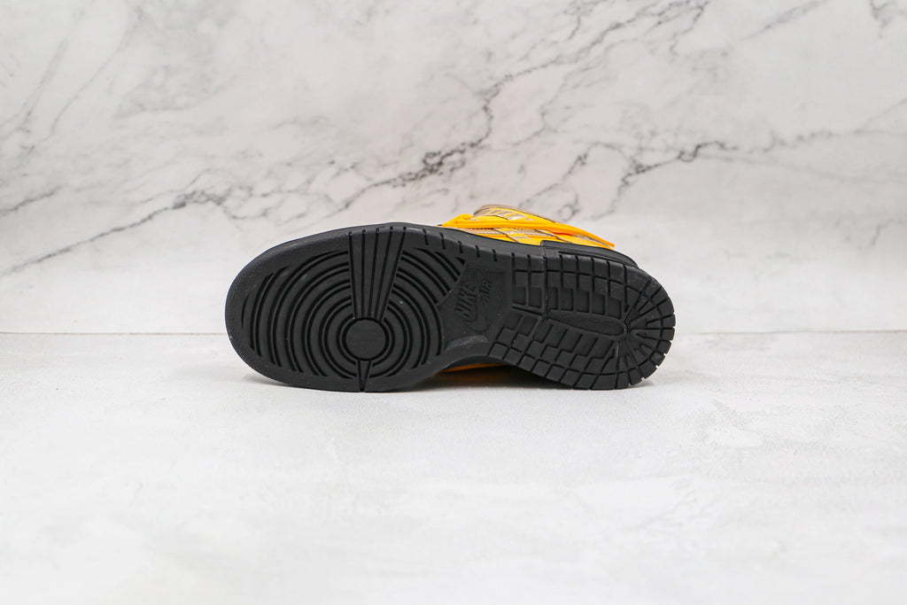 Nike Air Rubber Dunk Off White University Gold