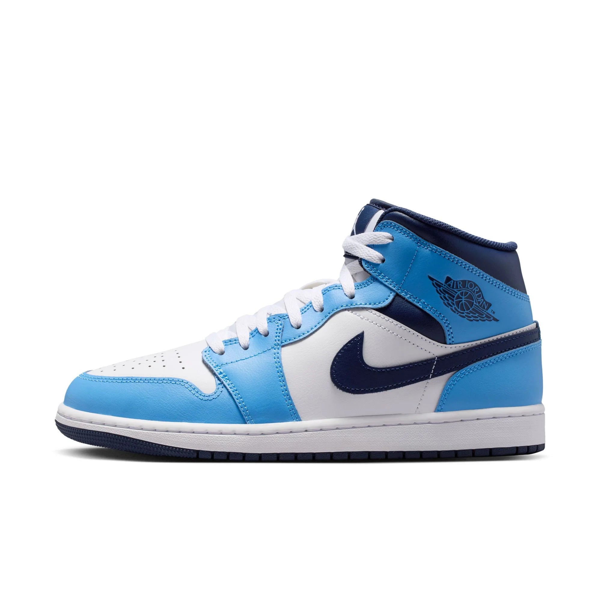AIR JORDAN 1 MID UNIVERSITY BLUE