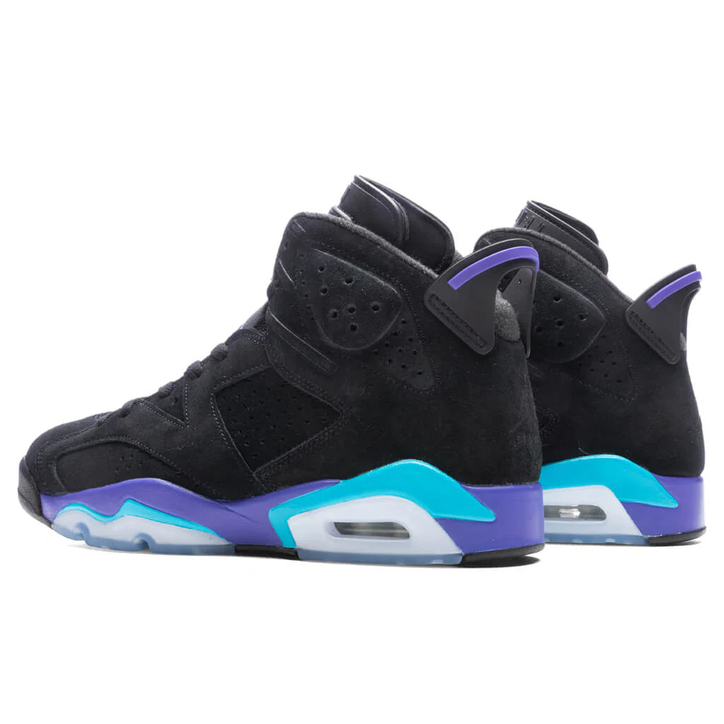 Air Jordan 6 Retro Aqua Black Bright Concord Aquatone