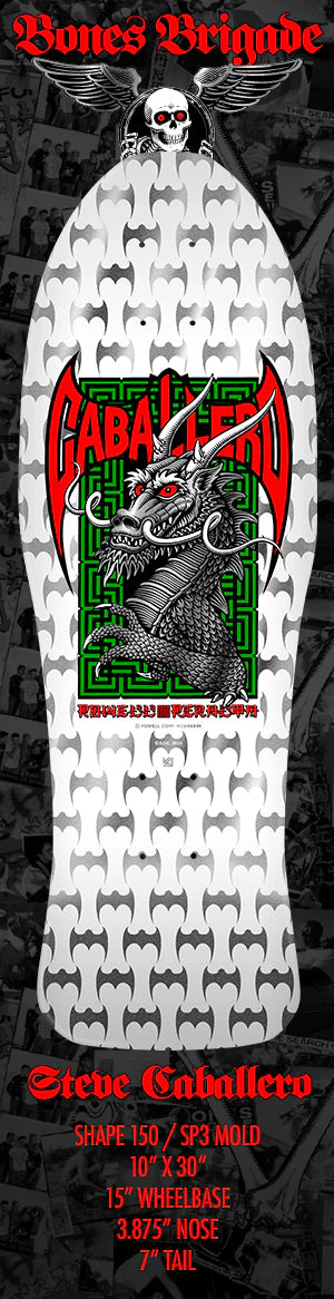 Bones Brigade Steve Caballero Series 17 Reissue Skateboard Deck