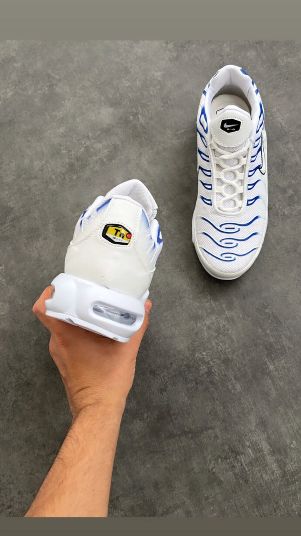 NIKE TN BEYAZ MAVİ
