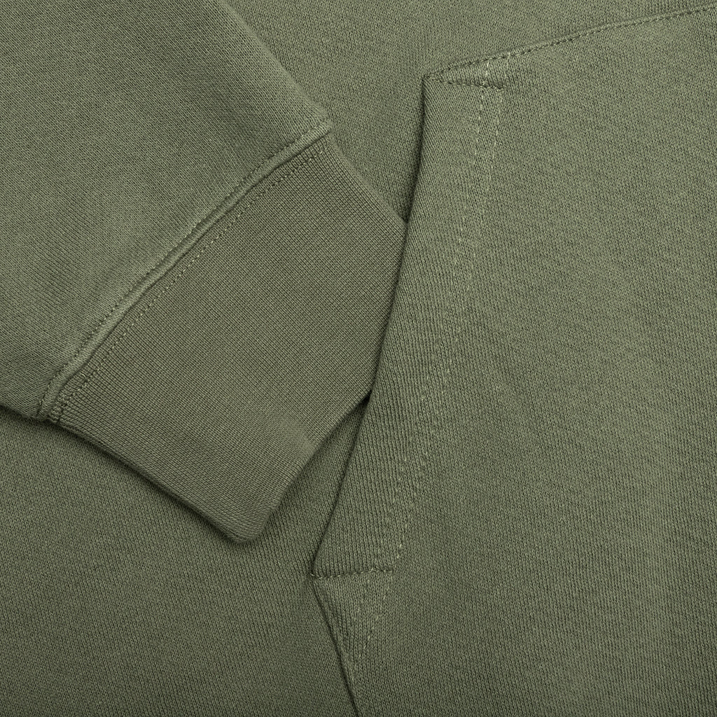 Jumbo Wordmark Hoodie Olive