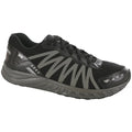 Men's Pursuit Lace Up Sneaker in Black/Gray