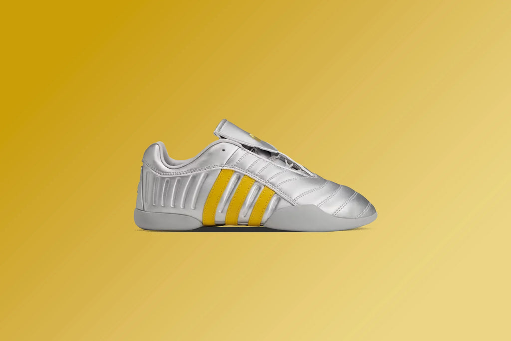Adidas Originals x Miaou Womens Elite Mei Silver Metallic Collegiate Navy Hazel Yellow