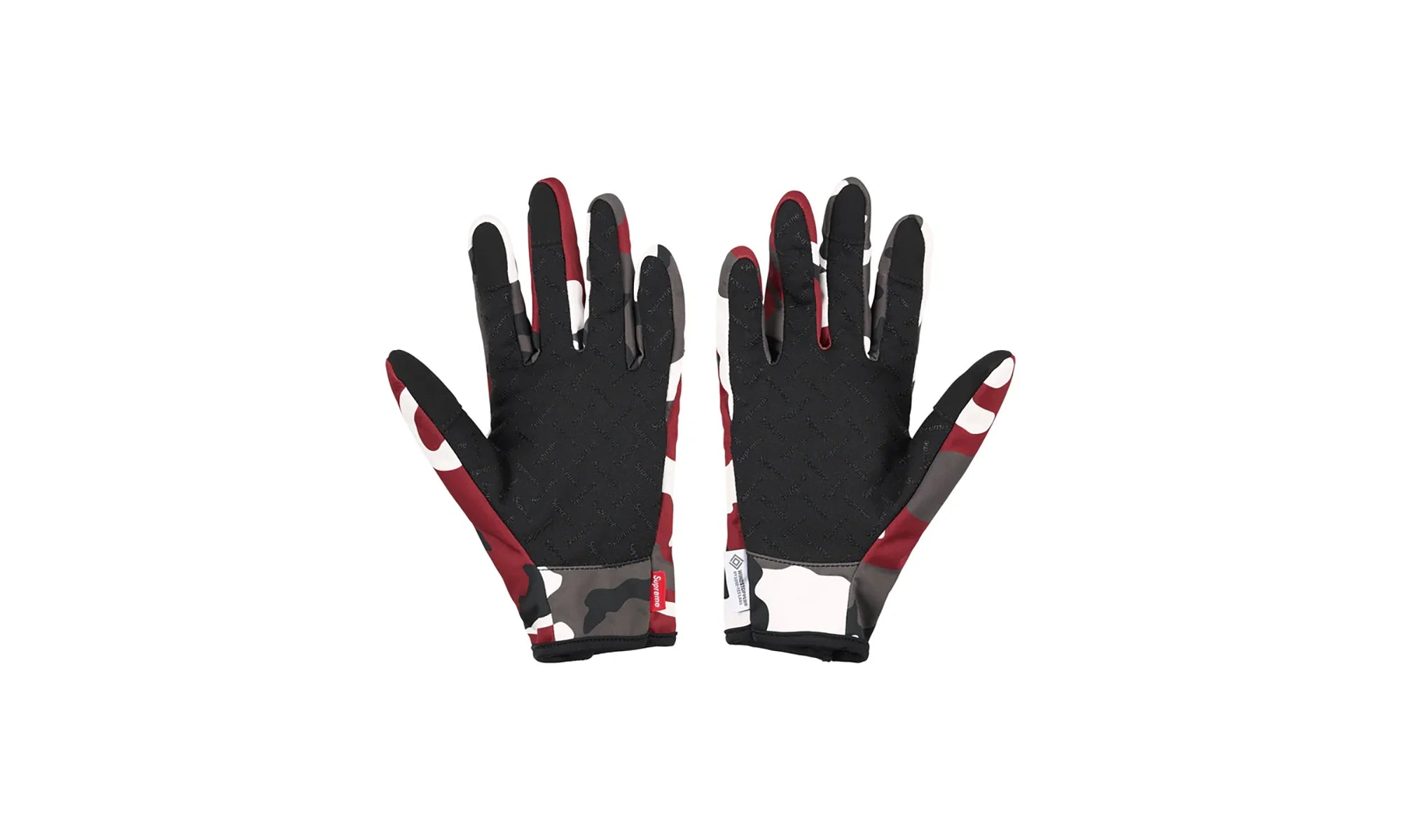 WINDSTOPPER Zip Gloves "FW25 - Red Camo" SU26874