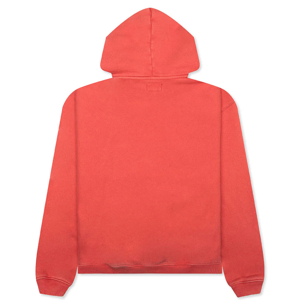 Stussy Intl Relaxed Hoodie Washed Red