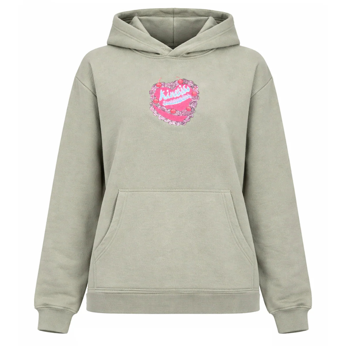 Kinetic CAKE Womens Hoodie Military Green