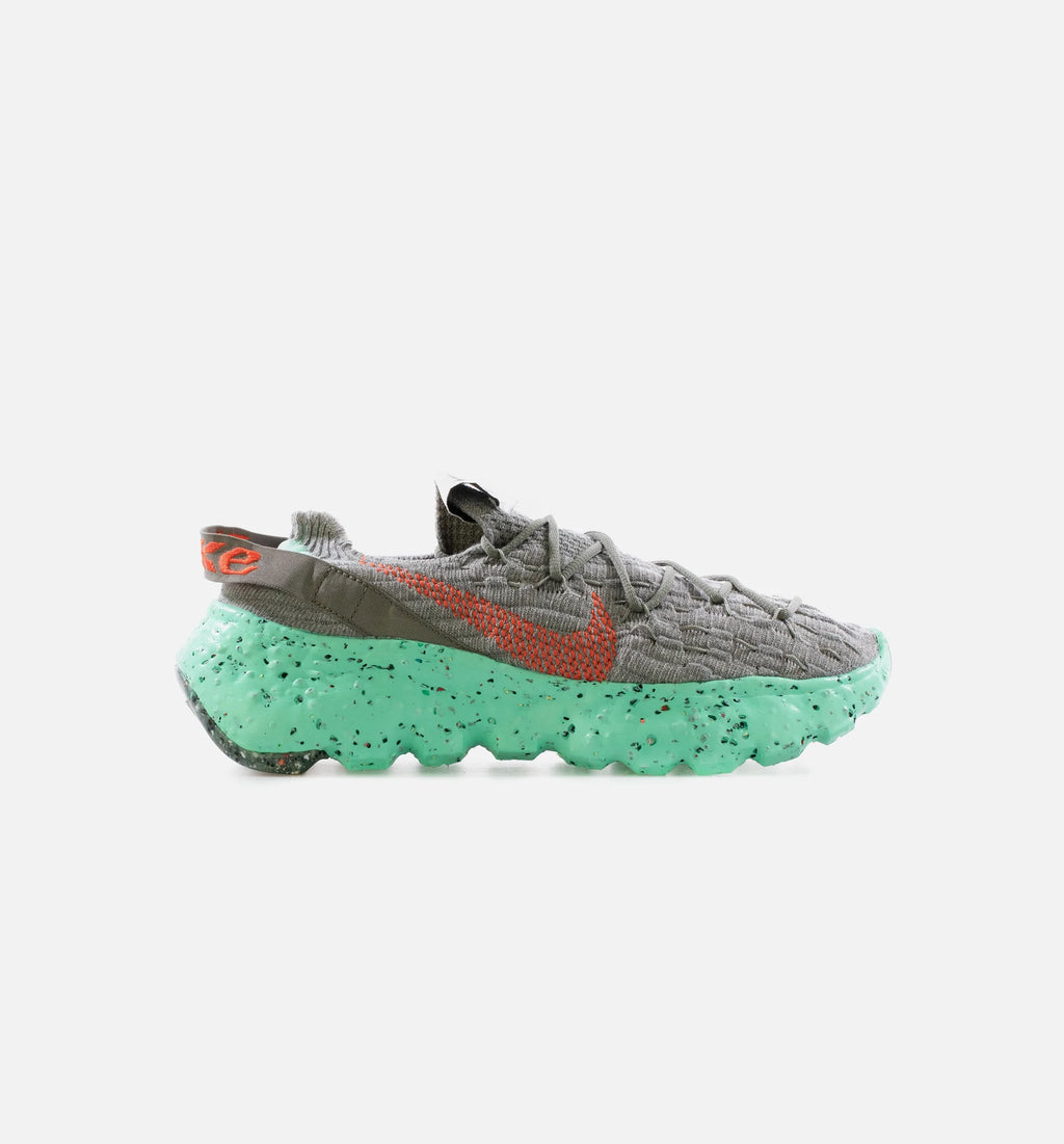 Space Hippie 04 Mens Running Shoe Gray Orange Aquamarine