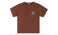 EE BASIC T-SHIRT "FW24 - Brown/Blue" EE524
