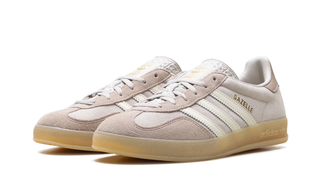 Gazelle Indoor WMNS "Light Brown / Off White / Gum" HQ2662