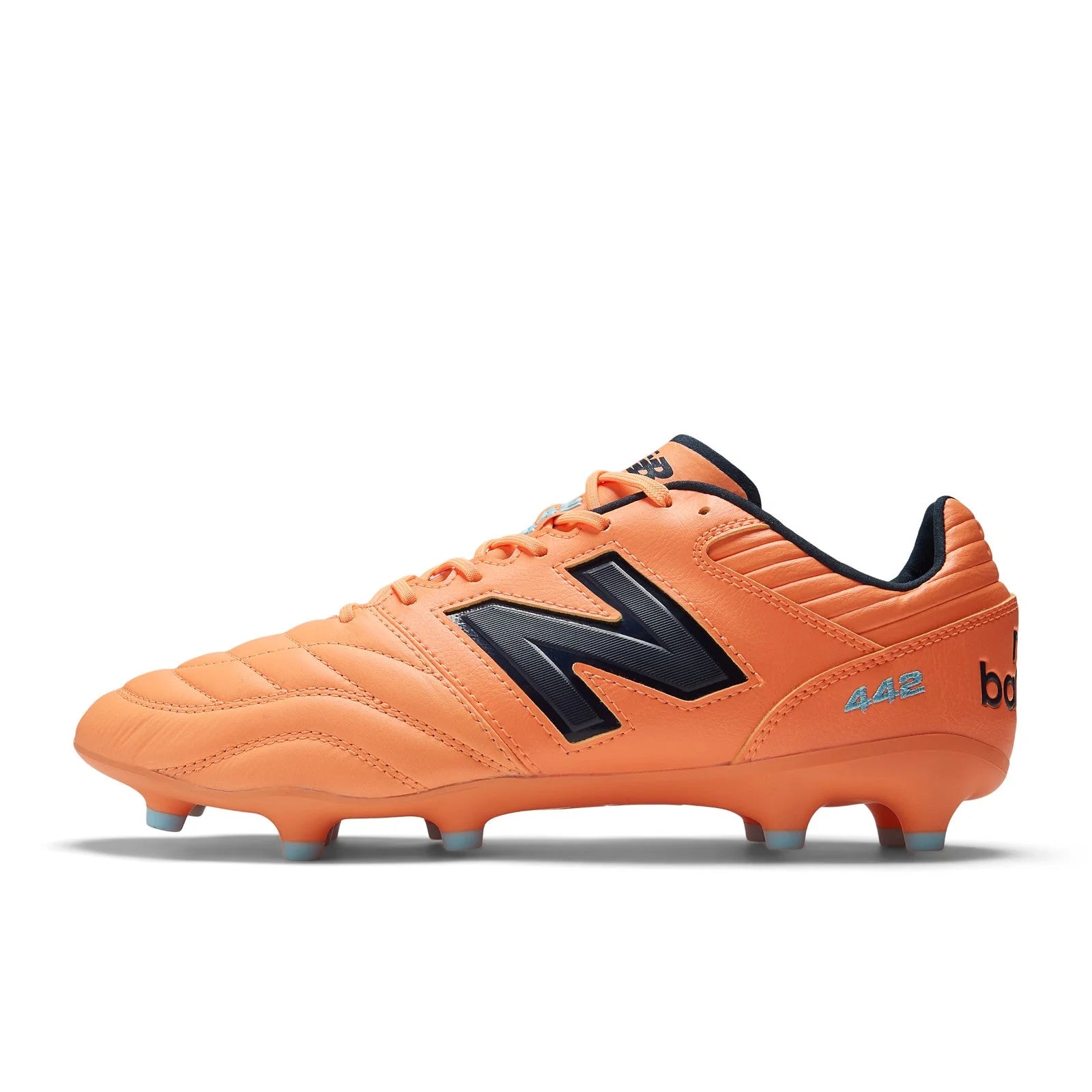 New Balance 442 Pro FG V2 Firm Ground Soccer Cleats Hot Mango