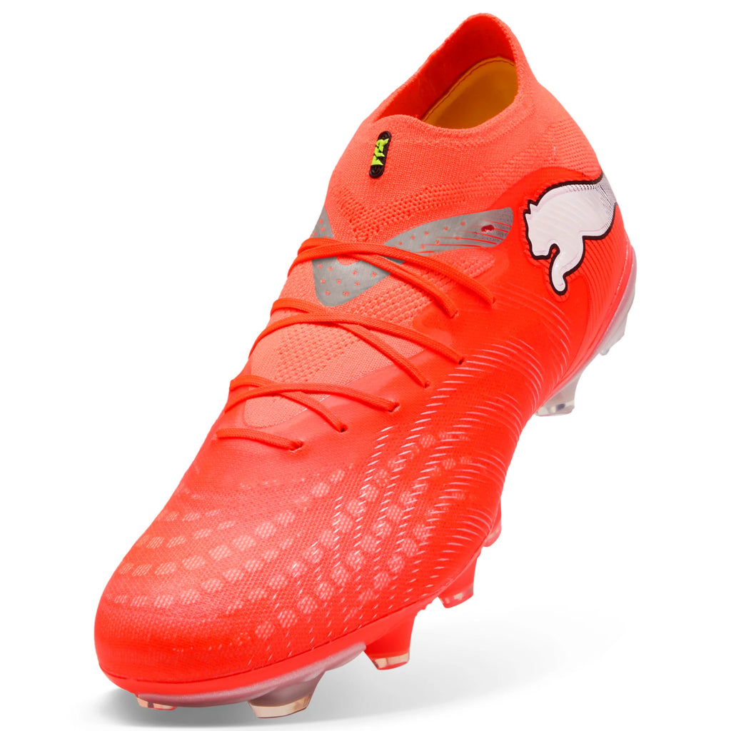 PUMA Future 9 Pro FG AG Firm Multi Ground Mens Soccer Cleats Red White