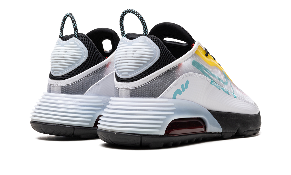 Air Max 2090 "White Speed Yellow Bleached Aqua"