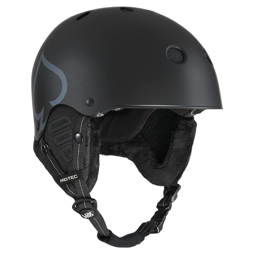 Protec Low Pro Snow Certified Helmet Matte Black