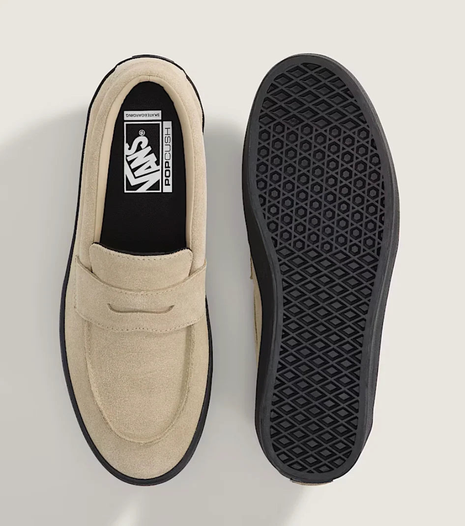 Vans Skate Loafer Suede Incense Black