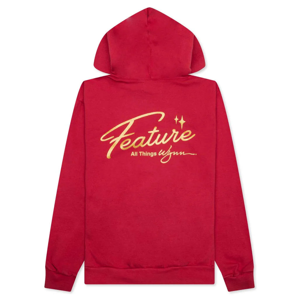Feature x Wynn Shine Hoodie Scarlet