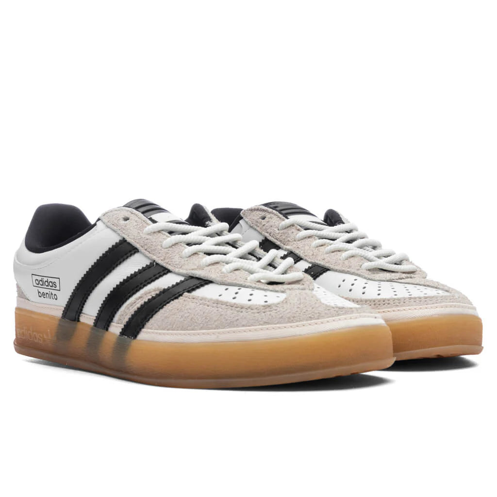 Adidas Originals x Bad Bunny Gazelle Core White Core Black Gum