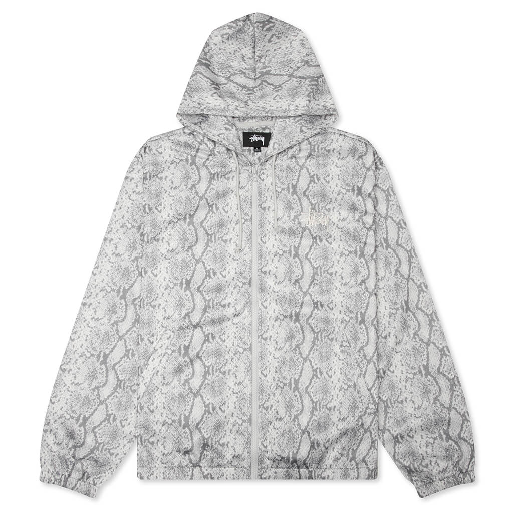 Athletic Mesh Zip Hood Snake