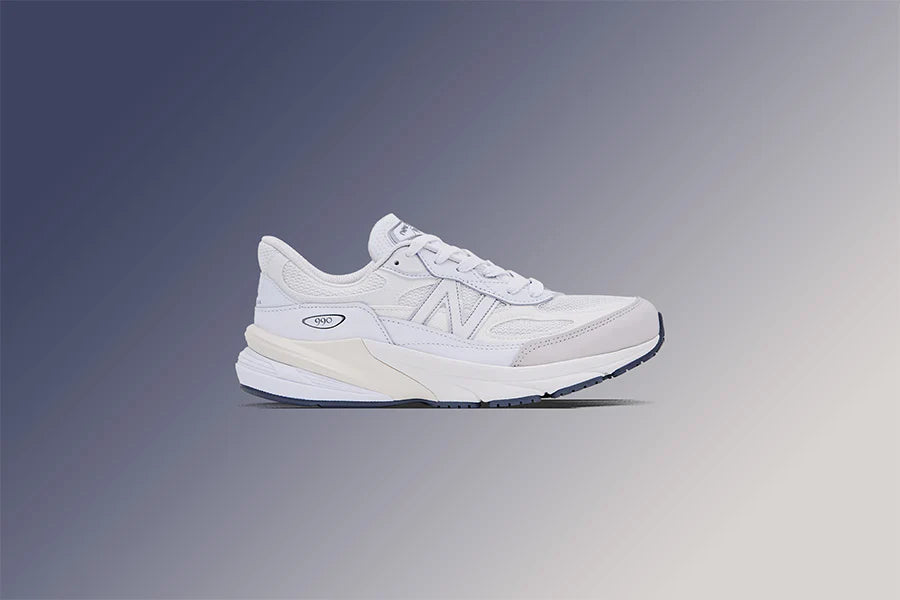 Made In Usa 990v6 White Sea Salt