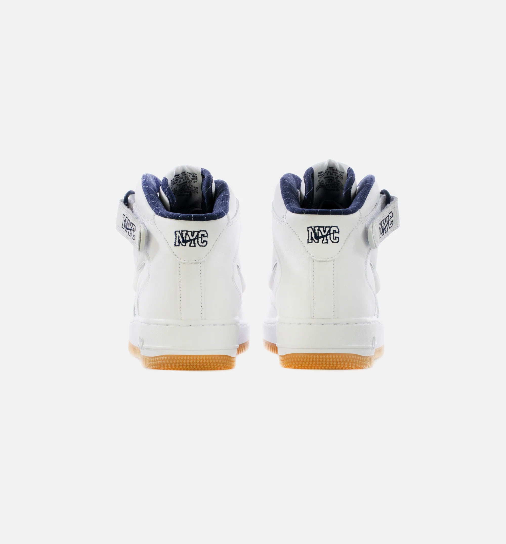 Air Force 1 Mid Jewel NYC Midnight Navy Mens Lifestyle Shoe White Midnight Blue