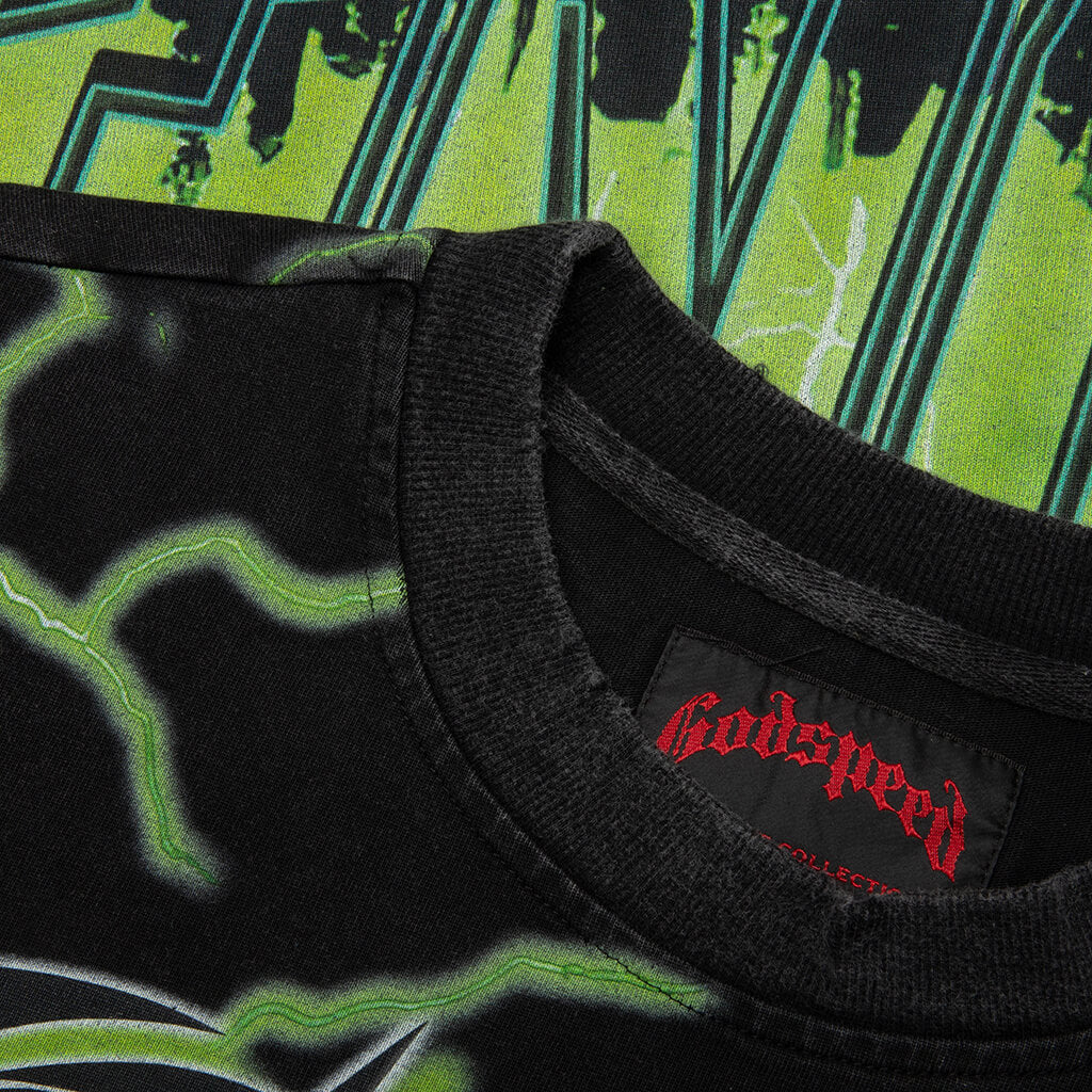 Voltage Sleeveless T Shirt Green