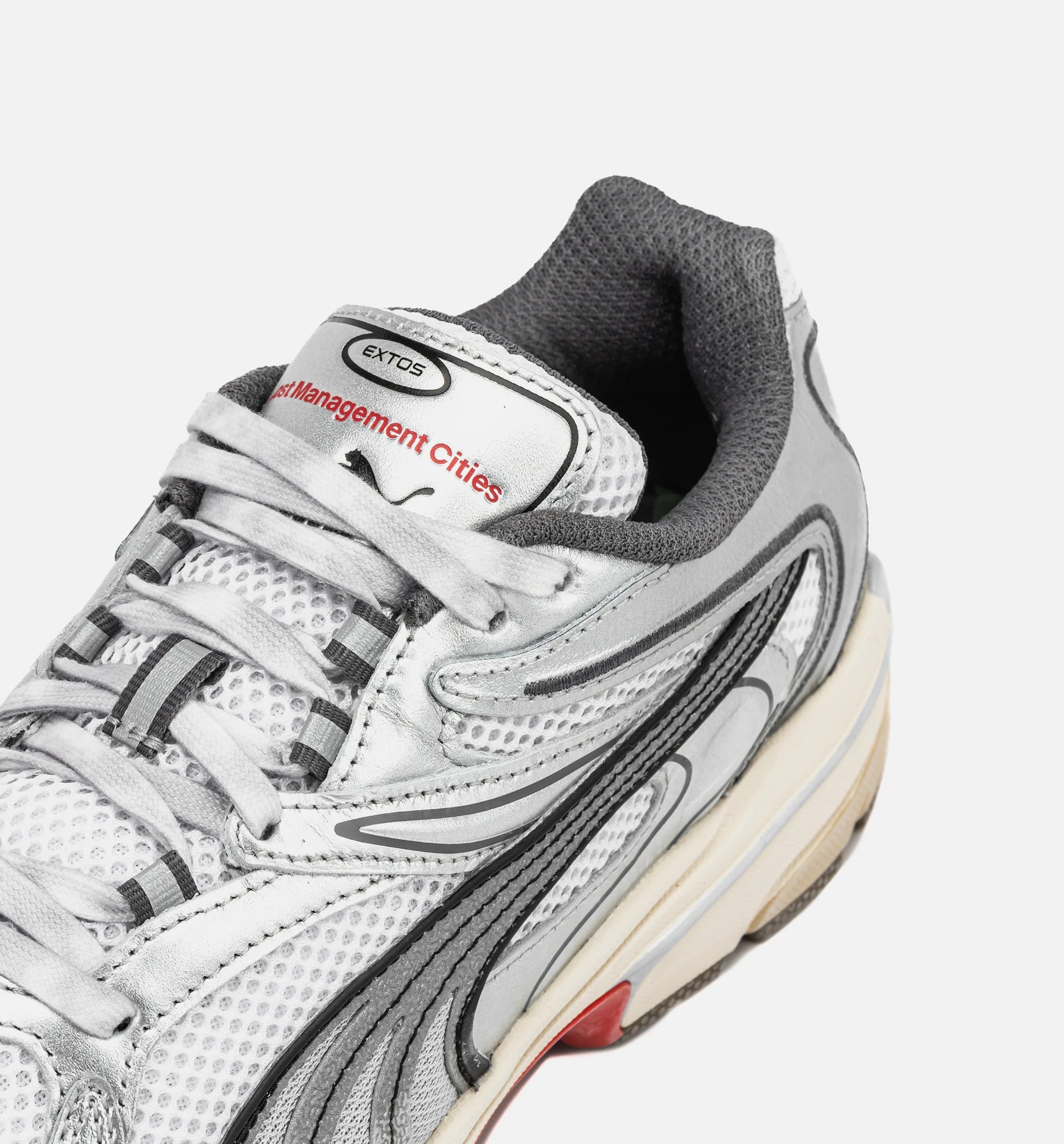 Extos LMC Mens Lifestyle Shoe Silver Black Grey
