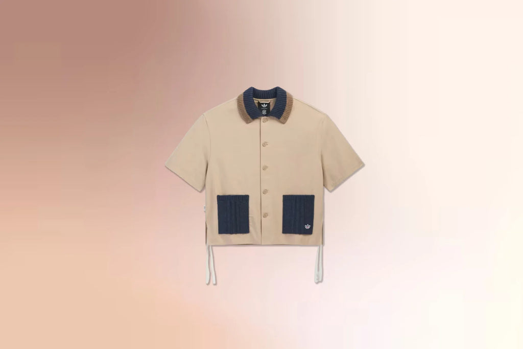 adidas Originals x CLOT by Edison Chen Redifined Utility Short Sleeve Shirt Warm Sandstone