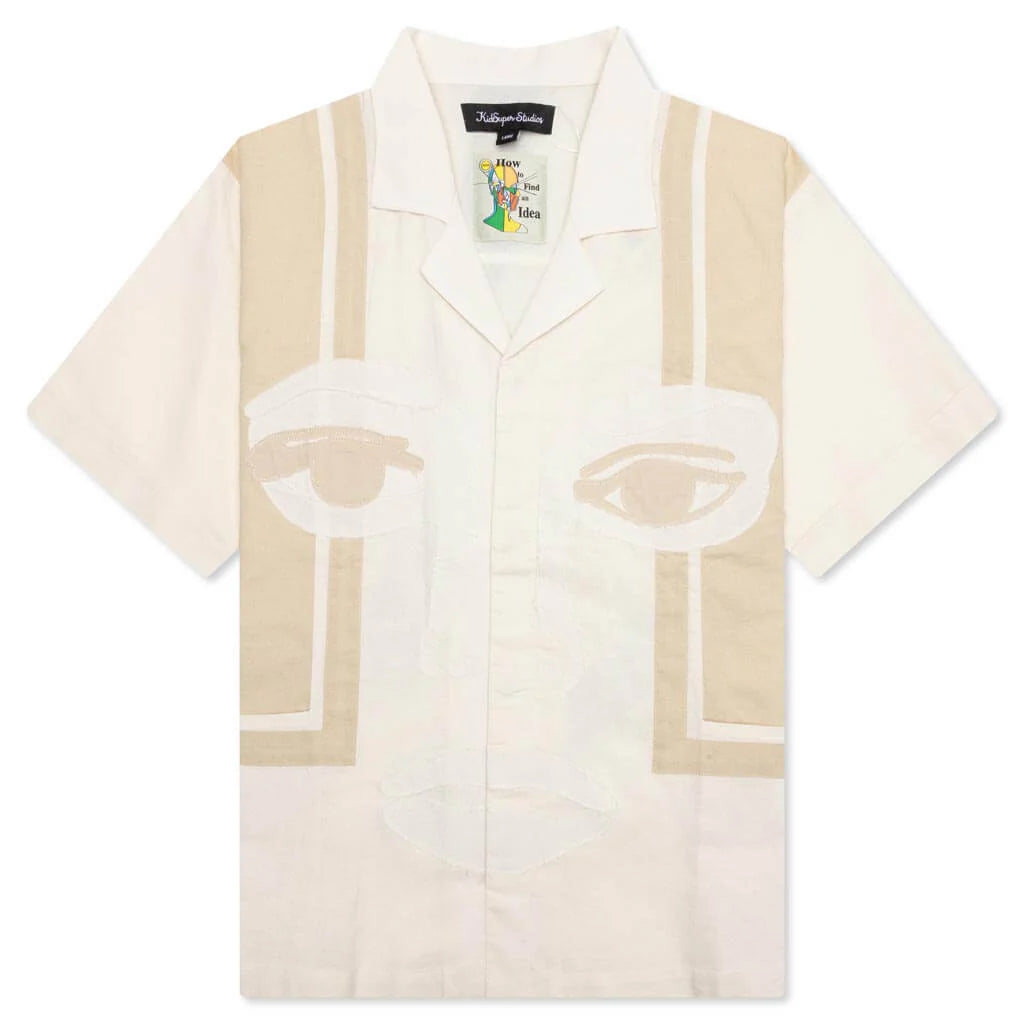 Face Camo Shirt Cream