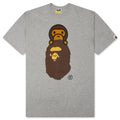 Milo On Ape Head Tee Gray