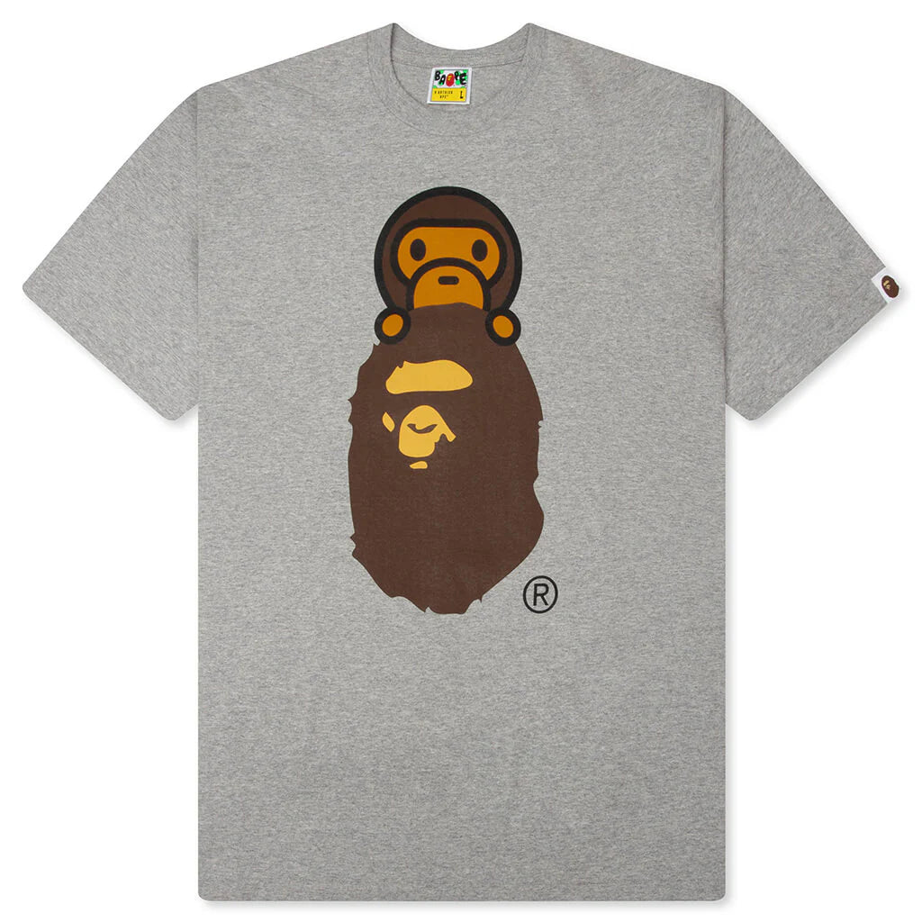 Milo On Ape Head Tee Gray