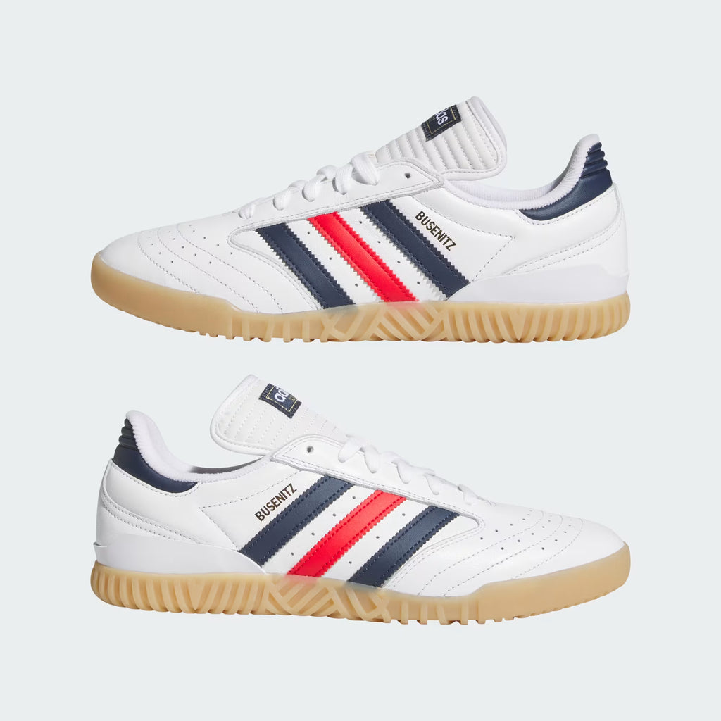 Adidas Busenitz Indoor Super Cloud White Collegiate Navy Better Scarlet