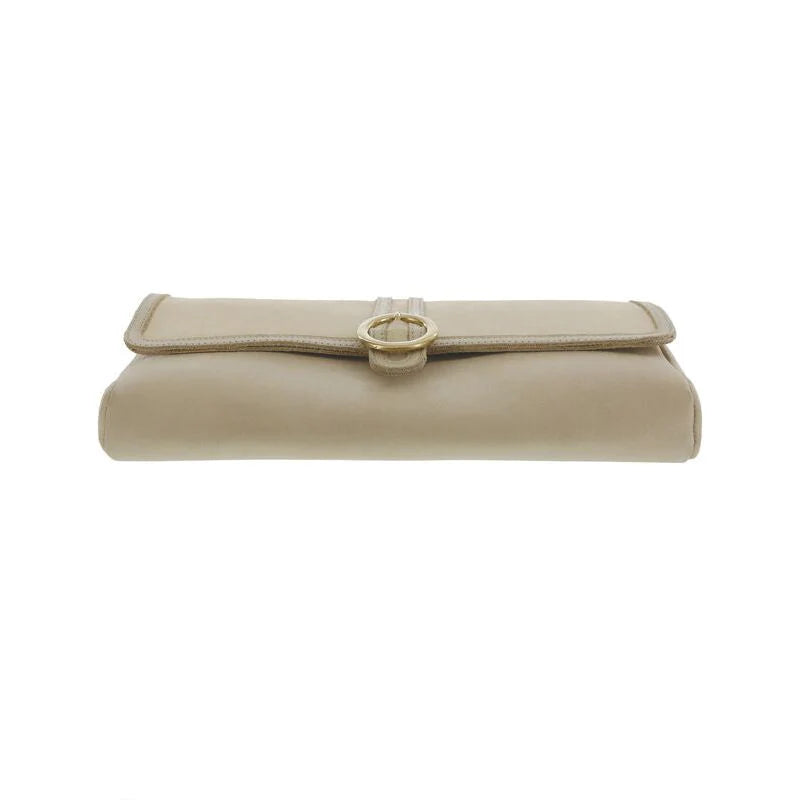 Seight Clutch Handbag in Soft Gold