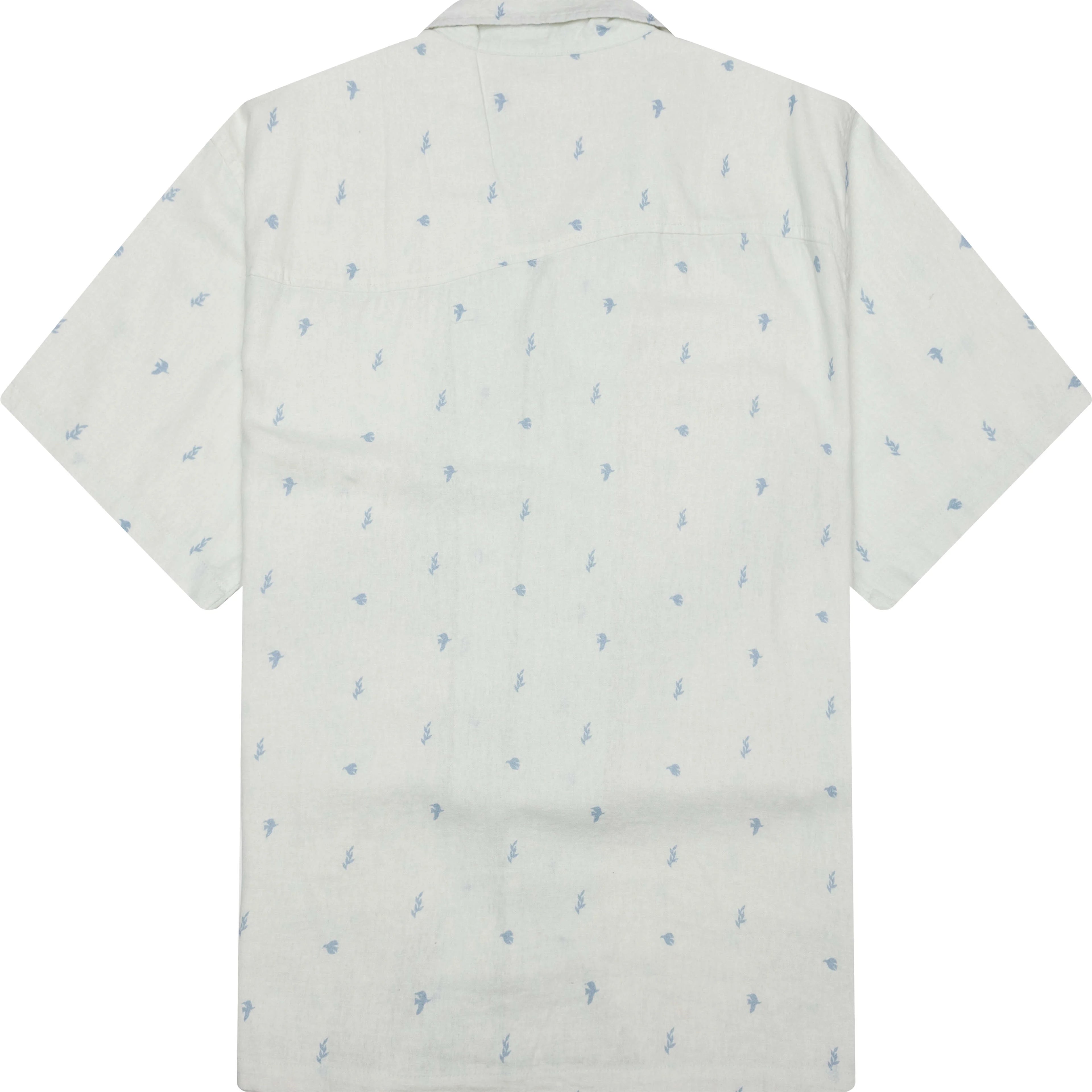 Doves Linen Button Up White