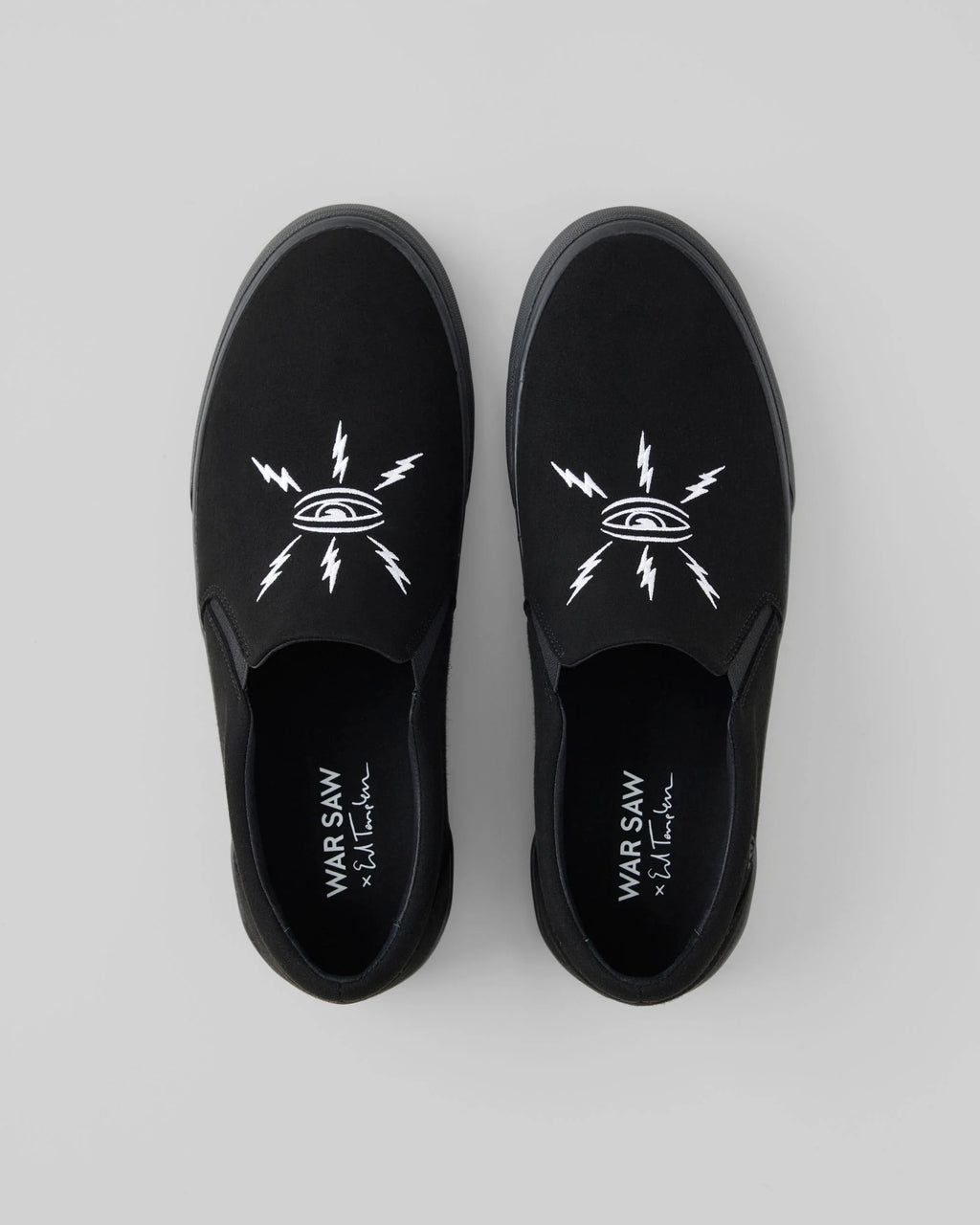 STRANGER SLIP ON BLACK BLACK TEMPLETON