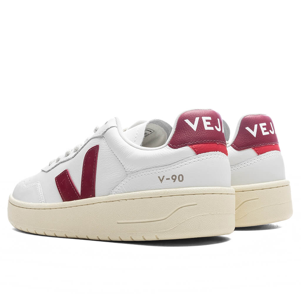 V 90 OT Leather Extra White Marsala