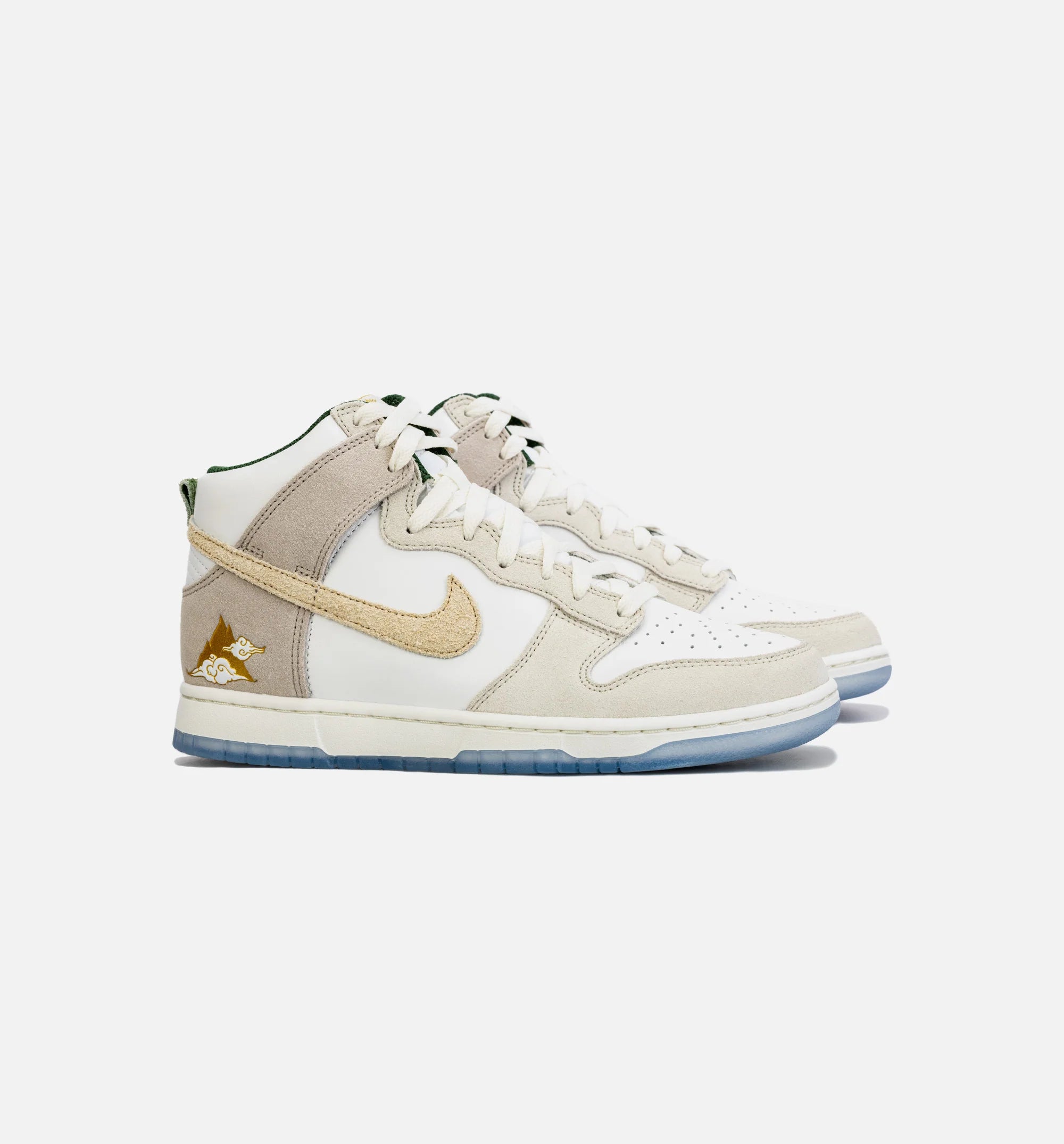 Dunk High Gold Mountain Mens Lifestyle Shoe White Gold