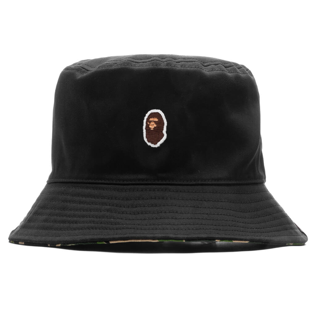 One Point Reversible Hat Black