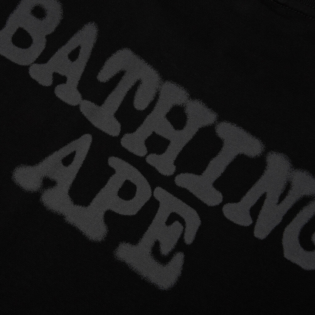 Spray Paint Ape Head Relaxed Fit Tee 1 Black
