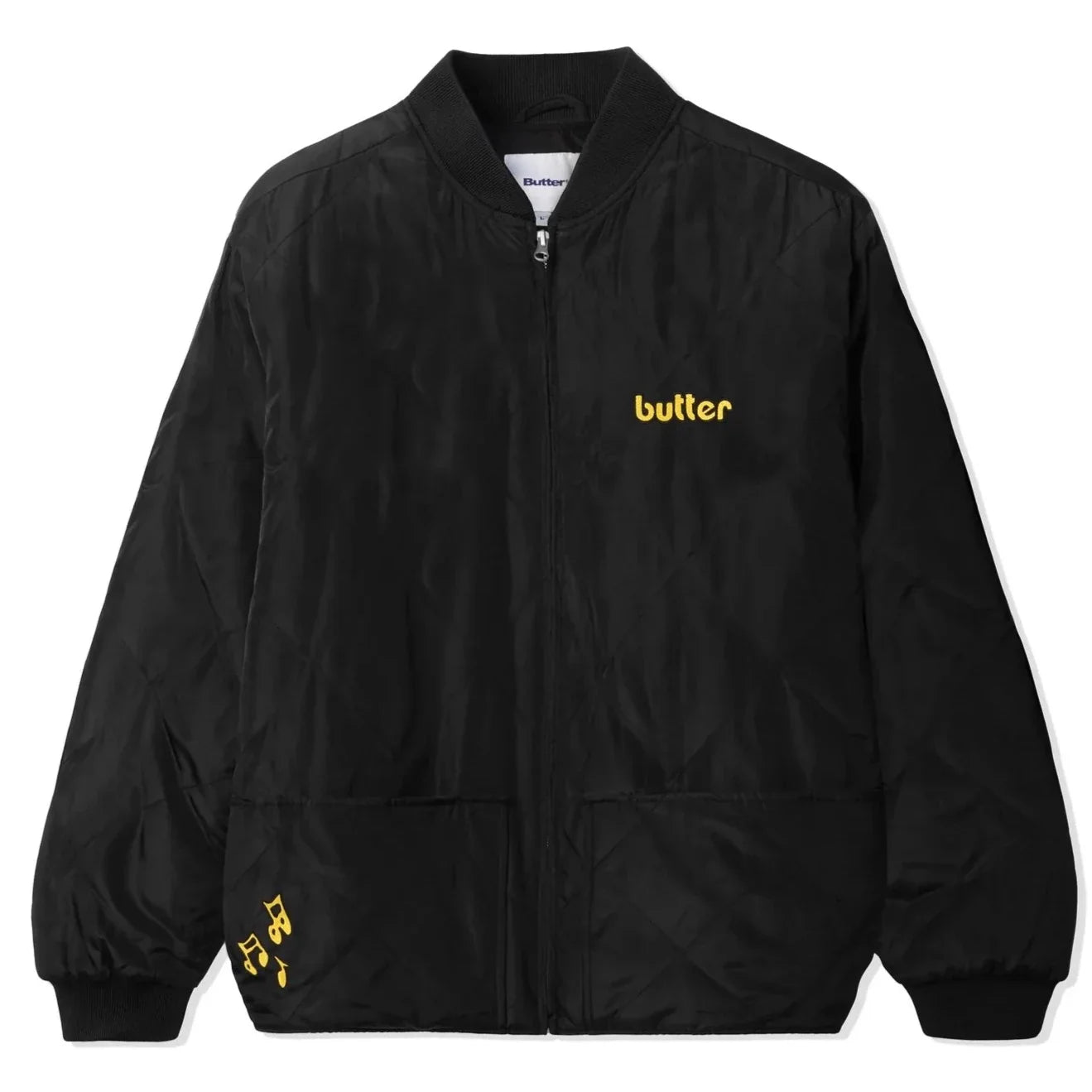 Butter Goods Noise Quilted Work Jacket Black