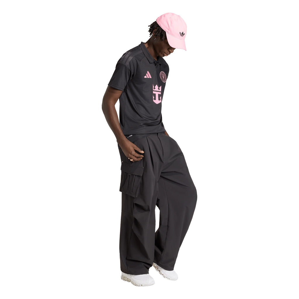 adidas Inter Miami CF Away Messi Mens Soccer Jersey 26 27 Black Pink
