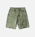 Protect The Sun Mens Shorts Green
