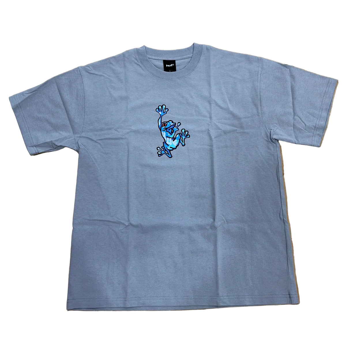 HUF Stuck On You S S T Shirt Lilac Chalk