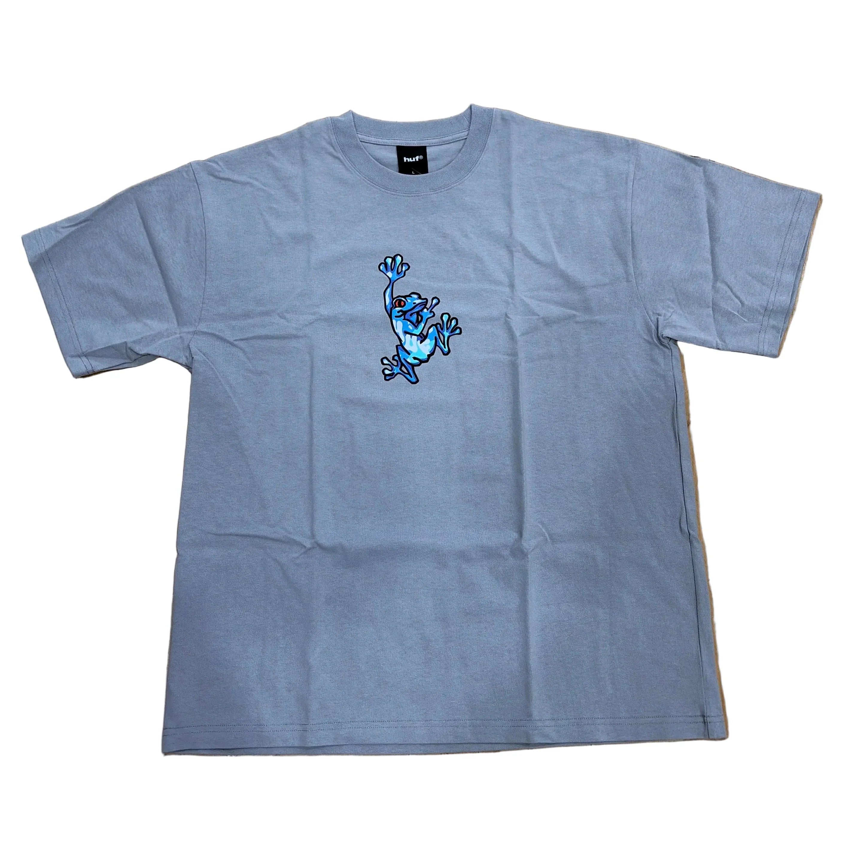HUF Stuck On You S S T Shirt Lilac Chalk