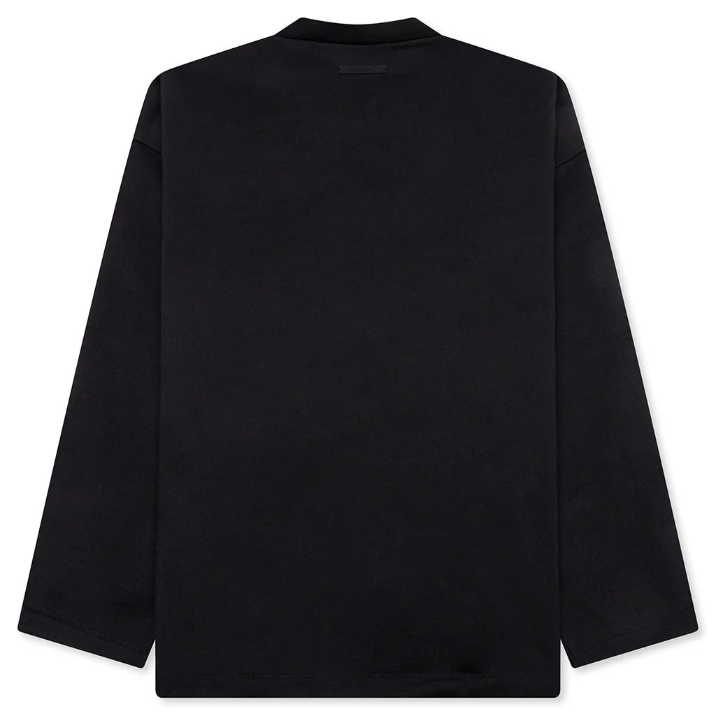 Heavy Fleece Hockey Jersey Black