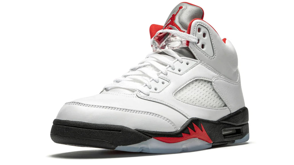 Air Jordan 5 Retro Fire Red Silver Tongue 2020